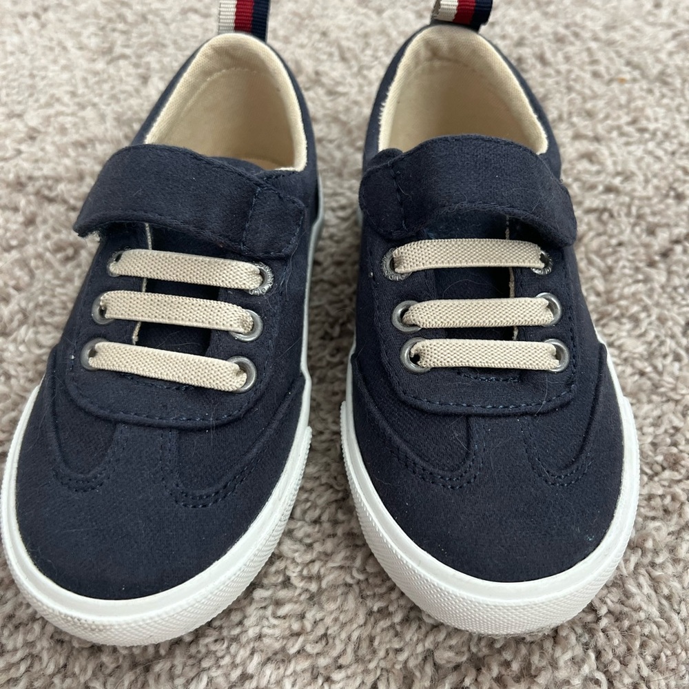 Old Navy Toddler Boy Size 8 Blue Shoes